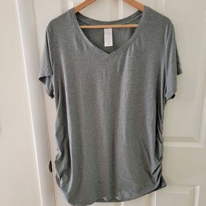 Grey Maternity Shirt XXL